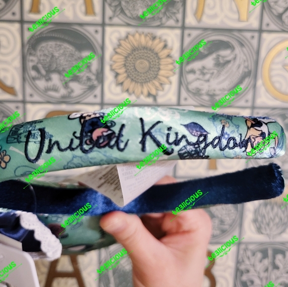 DISNEY PARKS ALICE IN WONDERLAND UNITED KINGDOM EARS - Picture 7 of 7